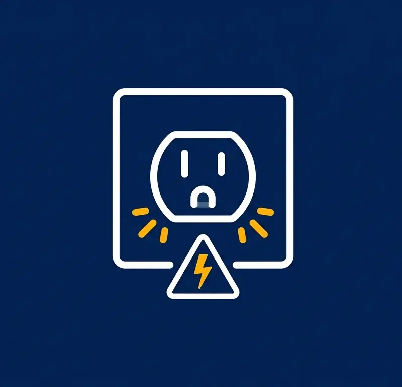 sparks-from-an-outlet